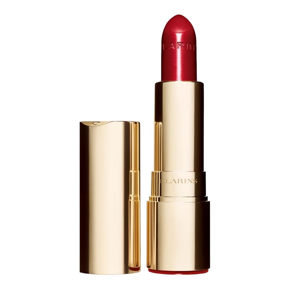 CLARINS JOLI ROUGE BRILLANT LIPSTICK IN 754S DEEP RED 3.5G - BRAND NEW, NO BOX